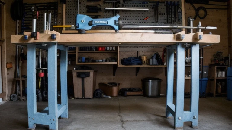 A shaft coupling with a dial indicator setup and bearings on a clean maintenance bench, shown without people, for The Prime VR immersive training.