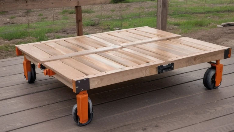 A flatbed trailer with chains, binders, ratchet straps and corner protectors staged on the deck, shown without people, for The Prime VR immersive training.