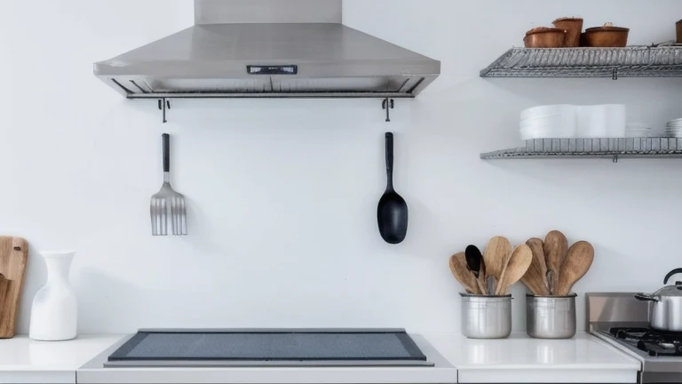 A clean, professional commercial kitchen representing Food Safety and HACCP Basics for Restaurants and Kitchens, shown without people, for The Prime VR immersive training.