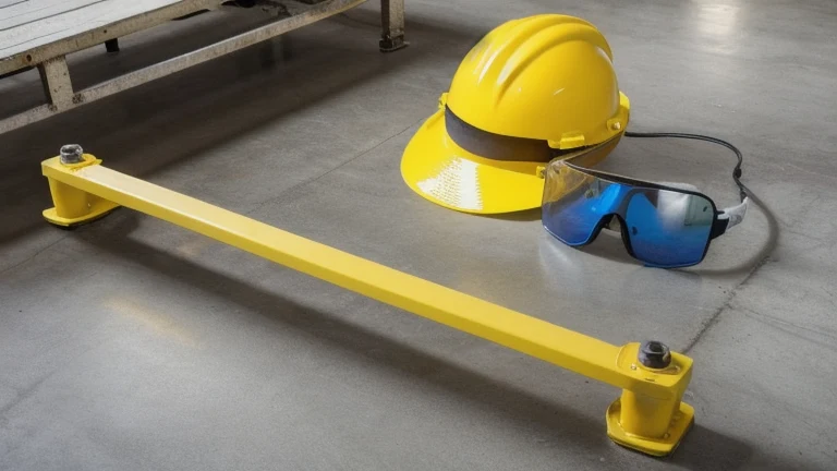 A clean, professional industrial safety facility representing Hearing Conservation Program, shown without people, for The Prime VR immersive training.