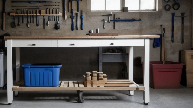 A clean, professional trade workshop representing Industrial Maintenance Skills, shown without people, for The Prime VR immersive training.