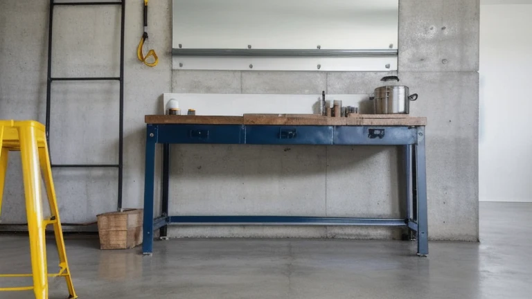 A clean, professional industrial safety facility representing Lockout/Tagout Procedure, shown without people, for The Prime VR immersive training.