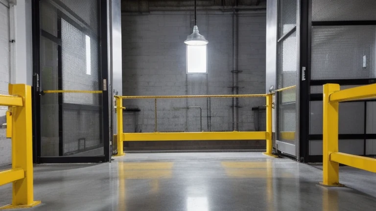 A clean, professional industrial safety facility representing OSHA 10-Hour Training Explained, shown without people, for The Prime VR immersive training.